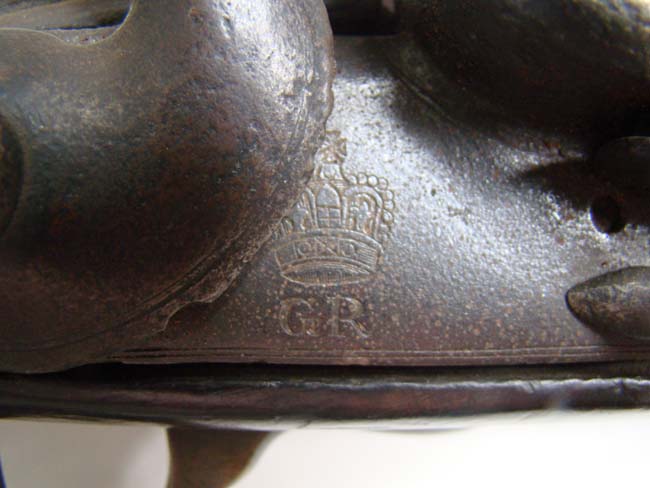 An English naval flintlock blunderbuss circa 1750-1760 used aboard H M S FOWEY — image 4